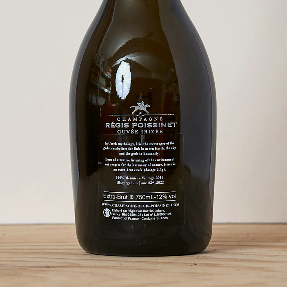 Irizee Meunier Extra Brut Sérigraphie Millesime 2014